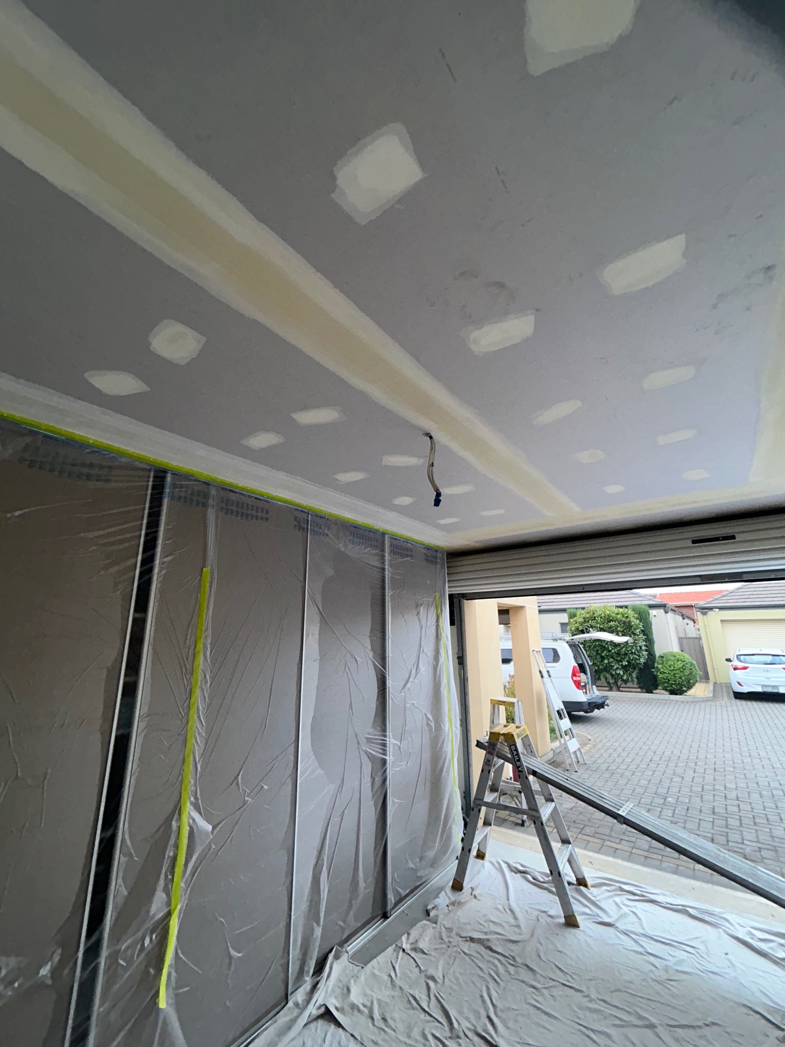 Garage ceiling replacement